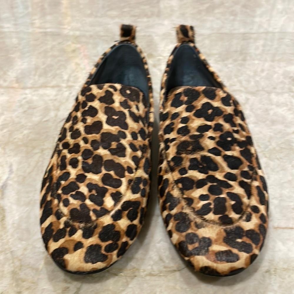 Calf hair flats
